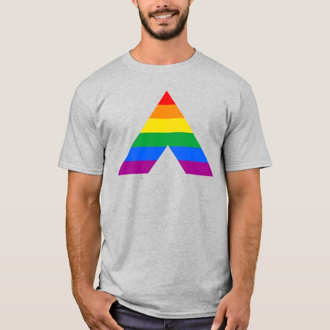 Ally Pride A Symbol  T-Shirt (Front)