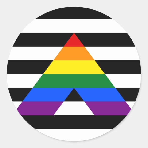 gay pride flag ally