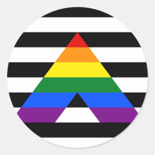Ally Pride Circle Sticker