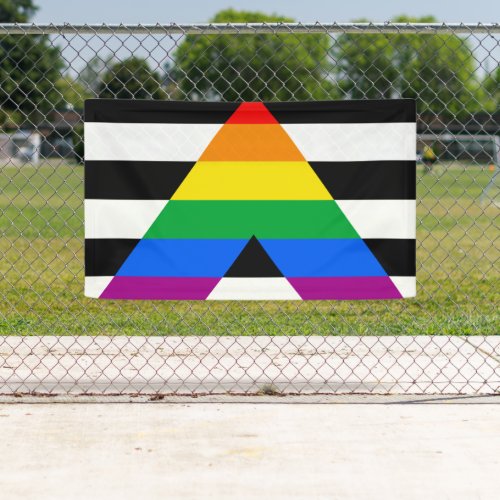 Ally Pride Flag Banner