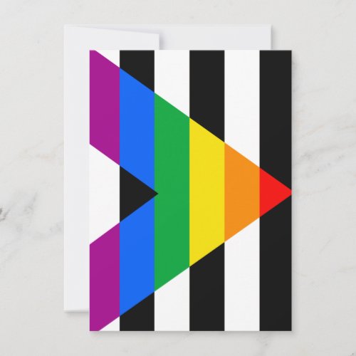 Ally Pride Flag Holiday Card