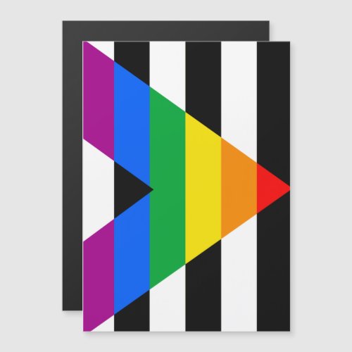 Ally Pride Flag Magnetic Invitation