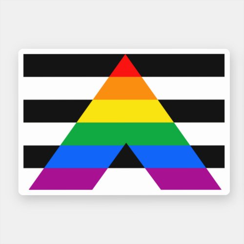 Ally Pride Flag Sticker