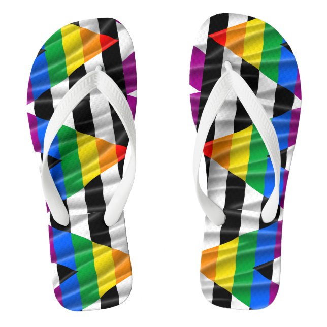 Ally Pride Flip Flops (Footbed)