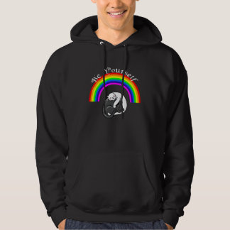 Ally Pride LGBTQ Equality Rainbow Lesbian Gay Tran Hoodie