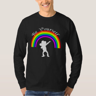 Ally Pride LGBTQ Equality Rainbow Lesbian Gay Tran T-Shirt