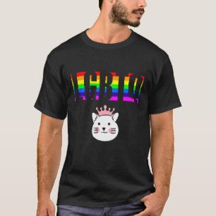 Ally Pride LGBTQ Equality Rainbow Lesbian Gay Tran T-Shirt