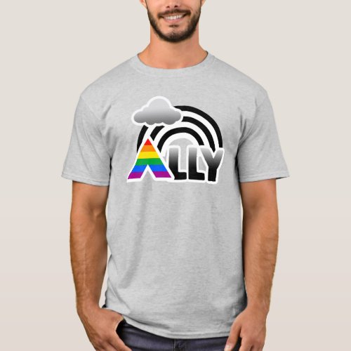 Ally Pride Rainbow T_Shirt