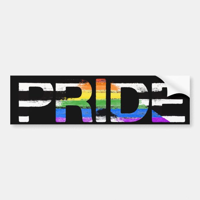 Ally Pride T-Shirt Bumper Sticker (Front)