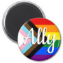 Ally | Progress Pride Flag  Magnet