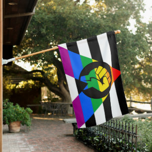 Ally Protest Pride Flag