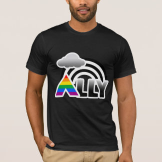 ALLY RAINBOW -.png T-Shirt