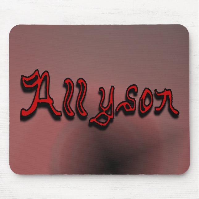 Allyson Mousepad (Front)