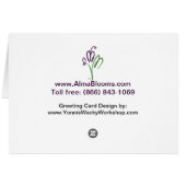 Alma Blooms Purple Bouquet (Back Horizontal)