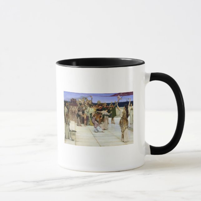 Alma-Tadema |A Dedication to Bacchus Mug (Right)
