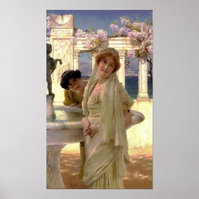 Alma-Tadema - A Difference Of Opinion Poster (Front)