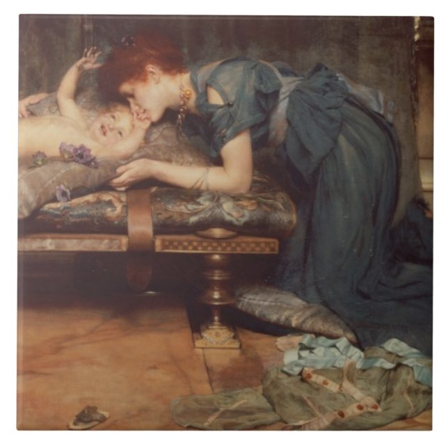 Alma-Tadema | An Earthly Paradise, 1891 Tile (Front)