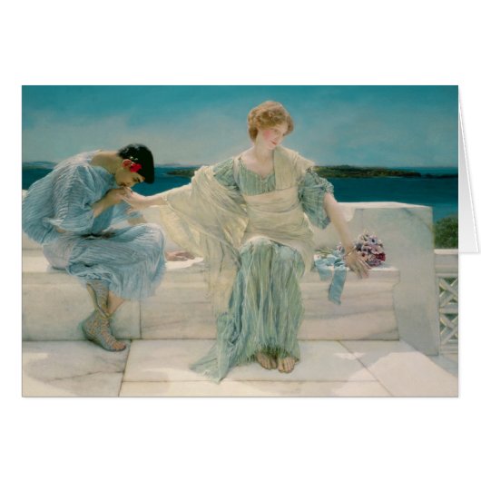 Alma-Tadema | Ask me no more, 1906 (Front Horizontal)