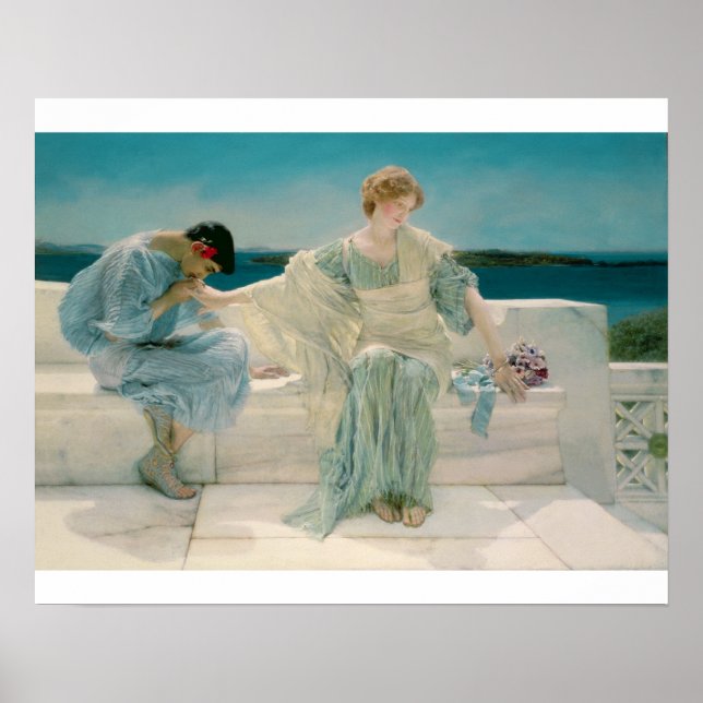 Alma-Tadema | Ask me no more, 1906 Poster (Front)