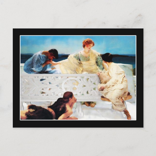 Alma-Tadema Composite Lack of Privacy Postcard (Front)