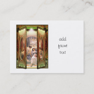 Alma-Tadema Open Door to The Baths Business Card