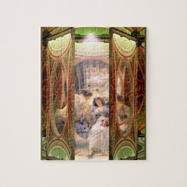 Alma-Tadema Open Door to The Baths Jigsaw Puzzle (Vertical)