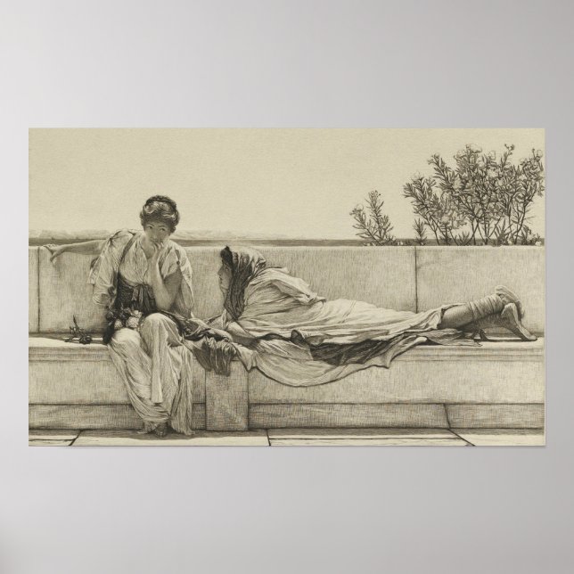 Alma-Tadema - Pleading After 1878 Poster (Front)