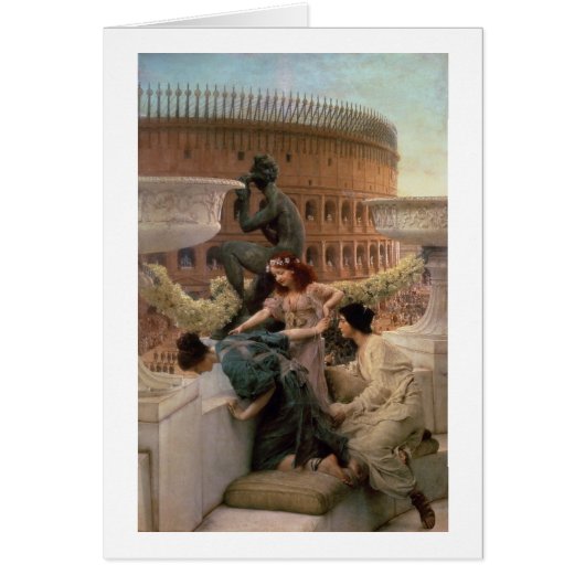 Alma-Tadema | The Coliseum, 1896 Cards (Front)
