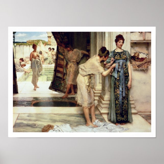 Alma-Tadema | The Frigidarium, 1890 Poster (Front)