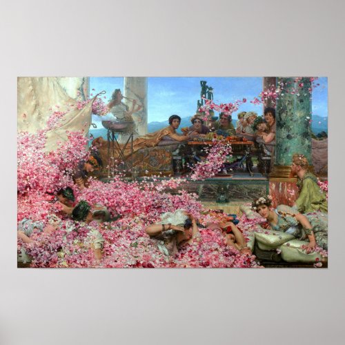 Alma_Tadema _ The Roses Of Heliogabalus Poster