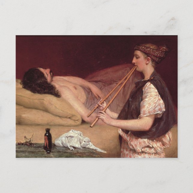 Alma-Tadema | The Siesta, 1868 Postcard (Front)