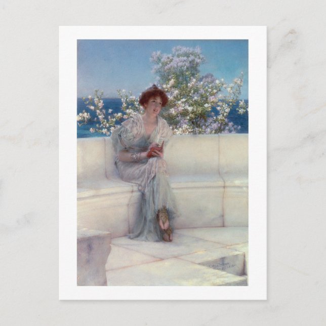 Alma-Tadema | The Year is at the Spring Postcard (Front)
