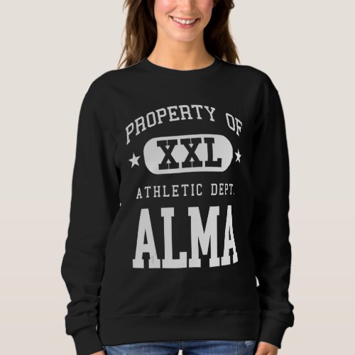 Alma XXL Athletic School Property Sweatshirt