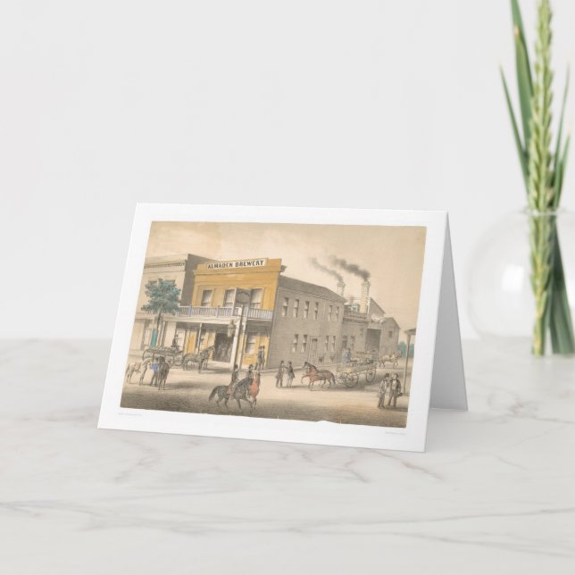 Almaden Brewery (0017B) Card (Front)