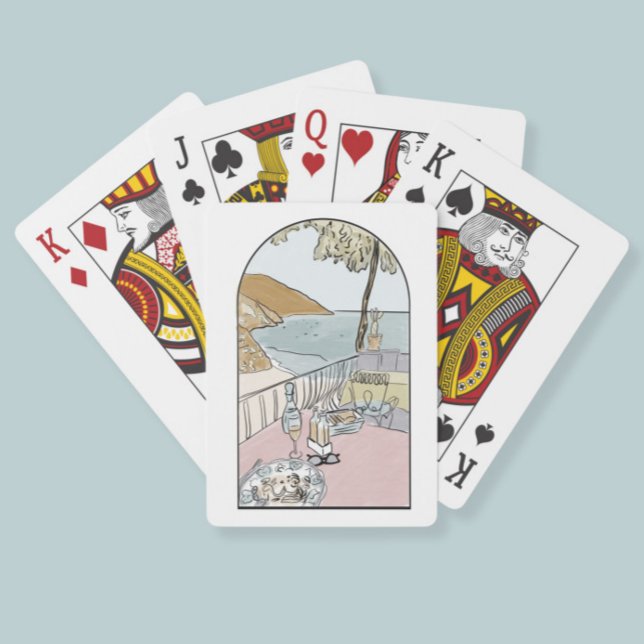 Almafi Coast Italy Classic Playing Cards (Creator Uploaded)