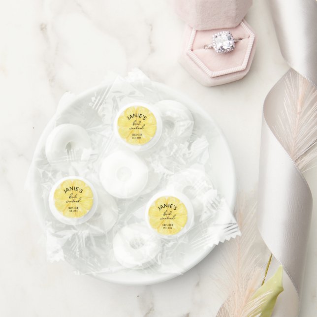 Almafi Lemon Bachelorette Party | Bridal Life Saver® Mints (Wedding)