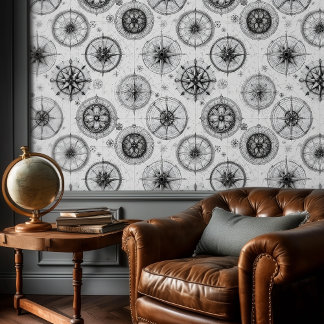 Almagest Compass Rose Wallpaper