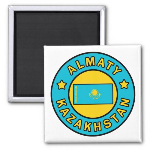 Almaty Kazakhstan Magnet