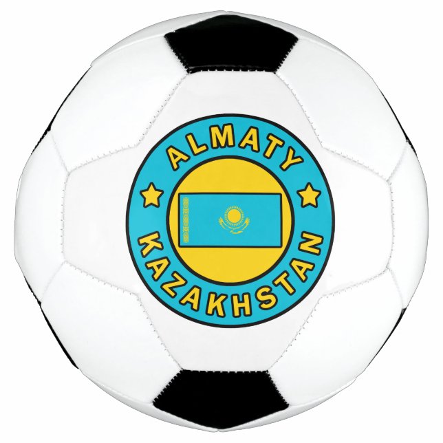 Almaty Kazakhstan Soccer Ball (Front)
