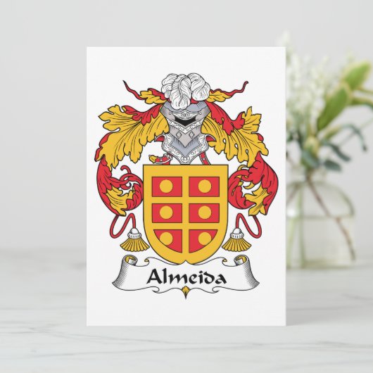 Almeida Family Crest (Standing Front)