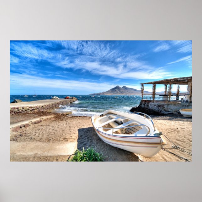 Almería, La Isleta Del Moro | Mar Mediterranean Poster (Front)