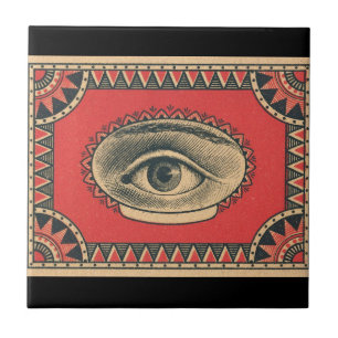 almighty eye of wisdom ceramic tile