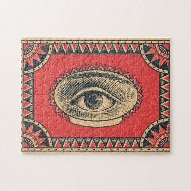 almighty eye of wisdom jigsaw puzzle (Horizontal)
