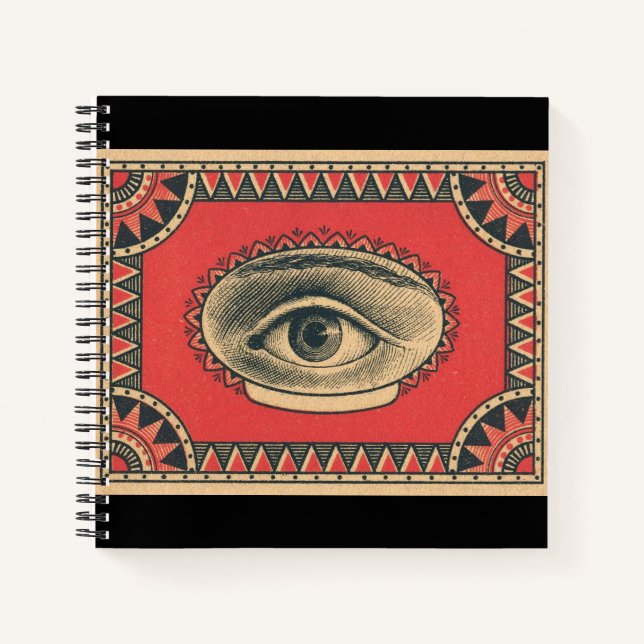 almighty eye of wisdom notebook (Front)