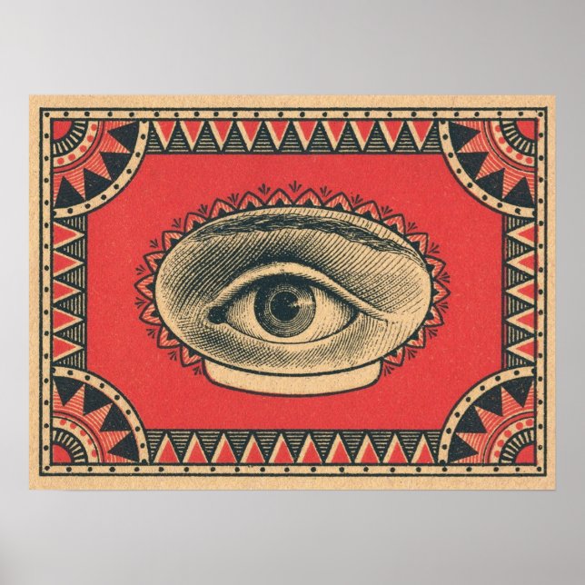 almighty eye of wisdom poster (Front)