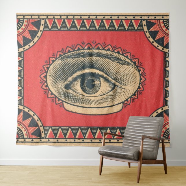 almighty eye of wisdom tapestry (In Situ (Horizontal))