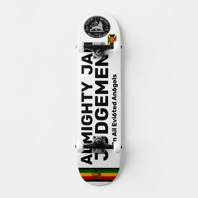 ALMIGHTY JAH Skateboard (Front)