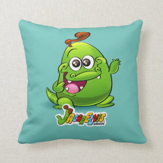 Almofada Jacarelvis and friends Throw Pillow