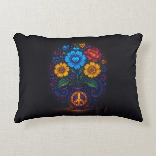 ALMOFADAS FLORES  ACCENT PILLOW (Front)