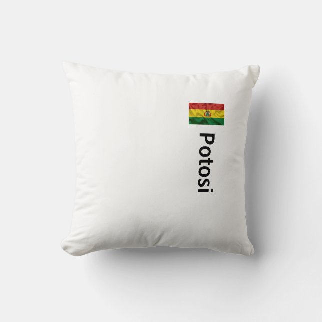 Almohada Potosi Throw Pillow (Front)